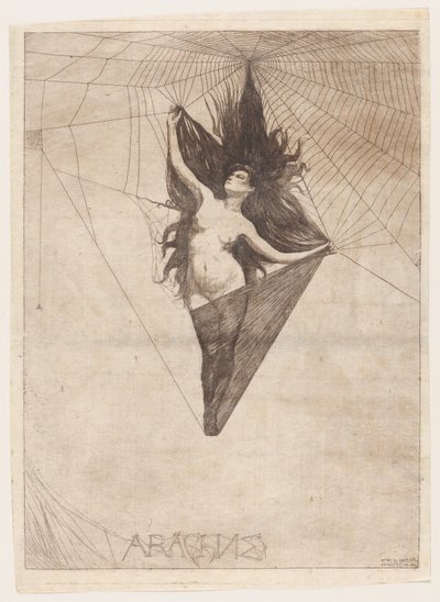 Aracne, 1884., 1884. de Otto Henry Bacher