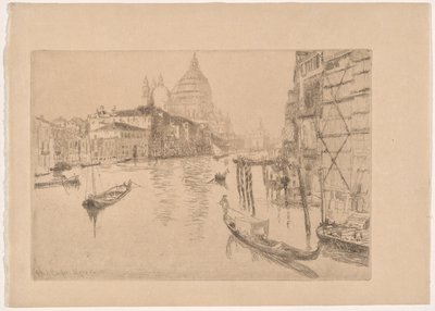 Entrada do Canal Grande de Otto Henry Bacher