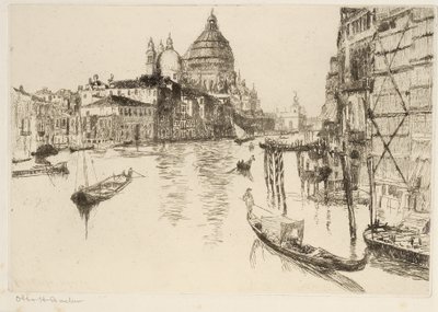 Grande Canal, Veneza de Otto Henry Bacher