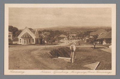 Semarang. Nieuwe Tjandiweg-Merapiweg. (Nieuw-Semarang) de Otto Hisgen