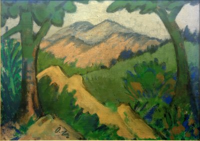 Paisagem dunar de Otto Mueller