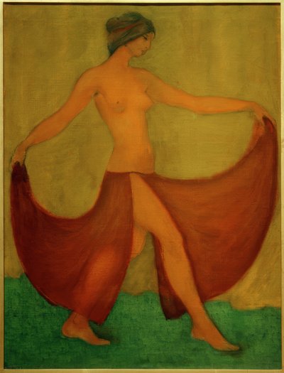 Dança (Mashka) de Otto Mueller