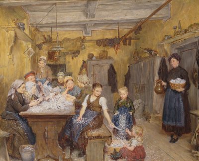 Pena e para baixo, 1884 de Otto Piltz