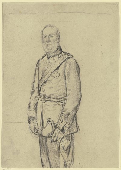 Retrato do general visconde Templetown de Otto Scholderer