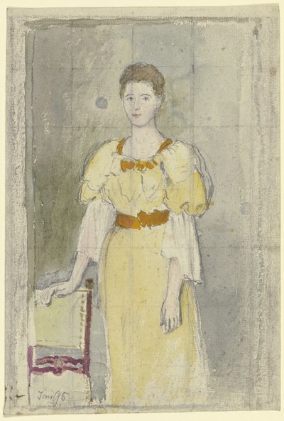 Senhora de pé de Otto Scholderer