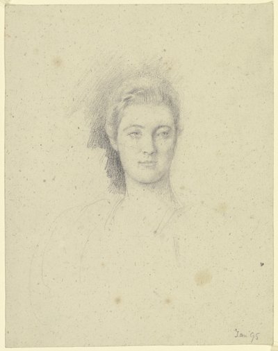 Retrato da Srta. Martin de Otto Scholderer