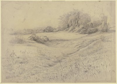 Paisagem florestal perto de Kronberg de Otto Scholderer