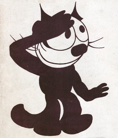 Félix o Gato. Félix o gato. (ilustração, por volta de 1930) de Otto and Sullivan Pat Messmer
