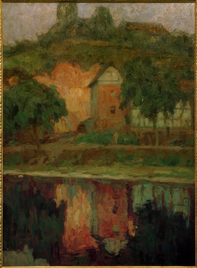 Noite pelo rio de Otto Ubbelohde