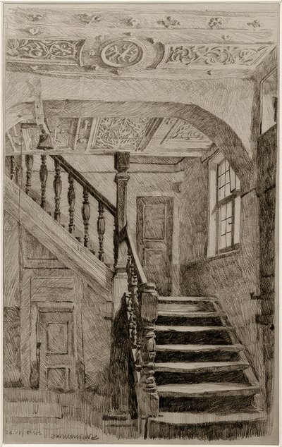 Da casa de trabalho em Marburg de Otto Ubbelohde