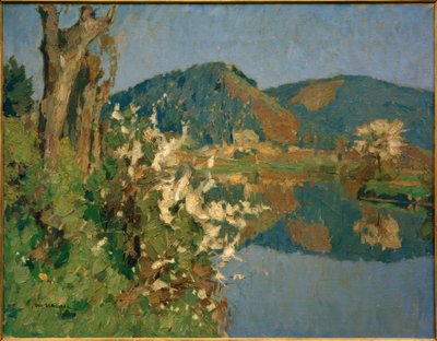 Primavera (paisagem do rio) de Otto Ubbelohde