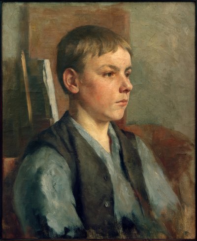 Estudo de um menino de Otto Ubbelohde