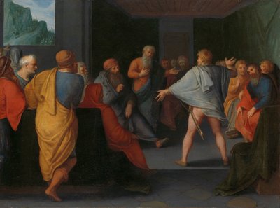 A Conferência dos Gauleses em Reims
Montagem dos Gauleses em Rheims
uma de uma série de doze sobre a Insurreição dos Batávios contra os Romanos de Otto van Veen