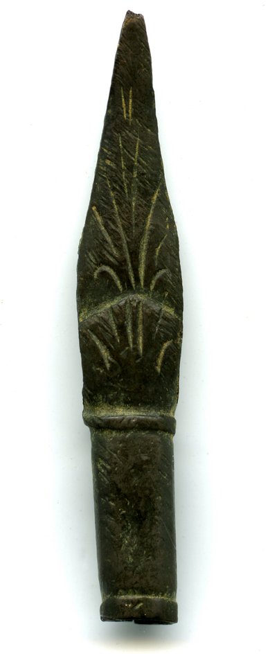 Caneta otomana, encontrada durante escavações arqueológicas no Egito: escrita com tinta de Ottoman School