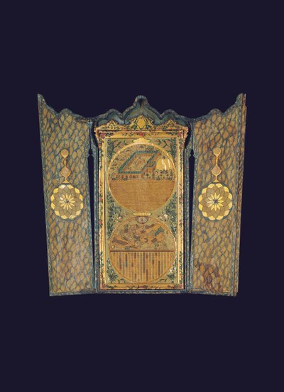 Qibla Compass, Constantinopla de Ottoman School