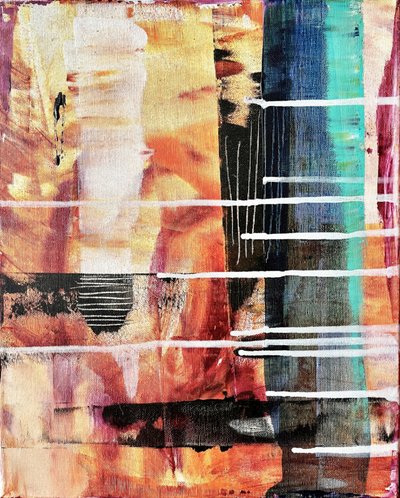 Riscas abstratas coloridas de Owe Emfestav