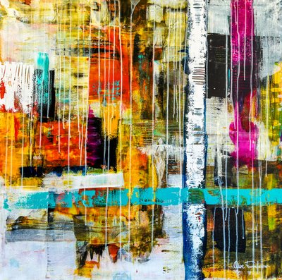 Abstrato urbano vibrante de Owe Emfestav