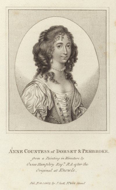 Anne condessa de Dorset e Pembroke de Ozias Humphry