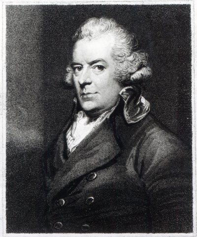 James Wyatt Esq. RA, gravado por Joseph Singleton, c.1795 de Ozias Humphry