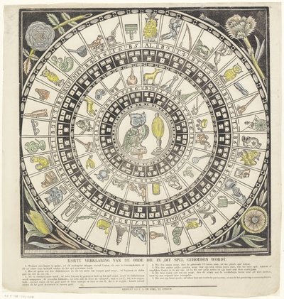 jogo de coruja de P.A. de Jong
