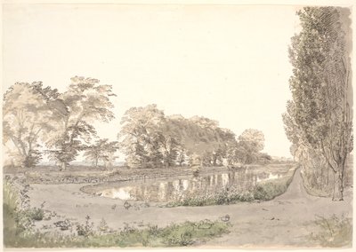 A barragem de Vogneserup de P.C. Skovgaard