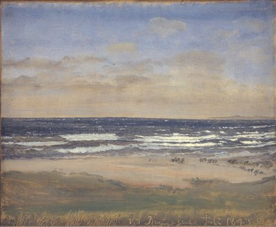 A praia em Rågeleje de P.C. Skovgaard
