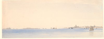 Veneza, vista da lagoa de P.C. Skovgaard