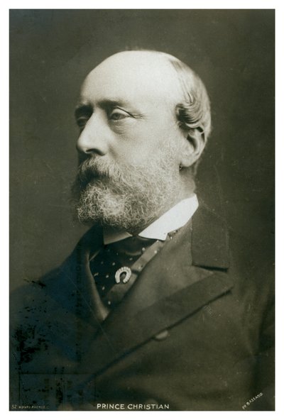 Príncipe Christian de Schleswig-Holstein, c1890-c1909 de PM Bassano