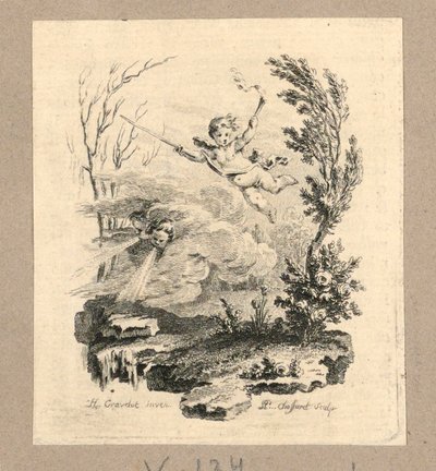 Impressão, inverno e primavera de P.P. Choffard