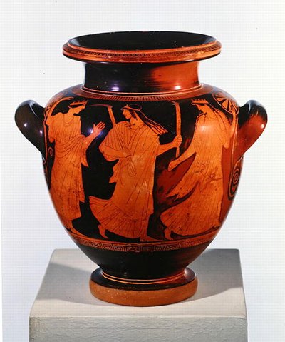 Sótão Stamnos (cerâmica) (ver também 293770) de Painter of the Birth of Athena