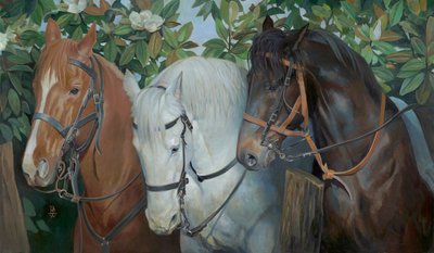 Rescued, 2014 (óleo sobre tela) de Pamela Patrick White