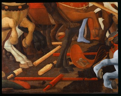 Batalha de San Romano, detalhe de Paolo Uccello