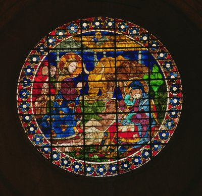 Oculus representando a Natividade, 1443 de Paolo Uccello
