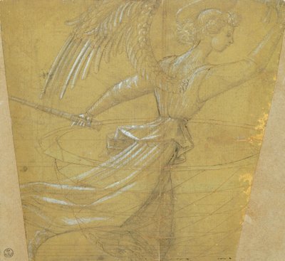 Estudo do cálice com anjo de Paolo Uccello