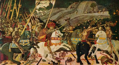 A Batalha de San Romano, c1438, 1909 de Paolo Uccello