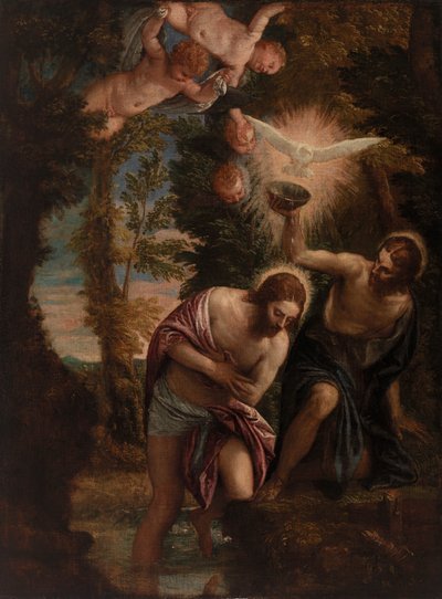 Baptismo de Cristo de Paolo Veronese