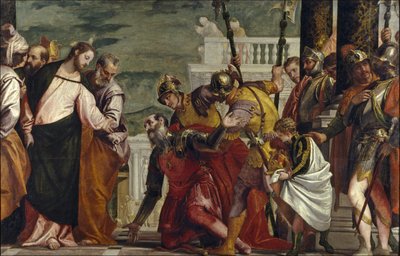Jesus curando o servo de um centurião de Paolo Veronese