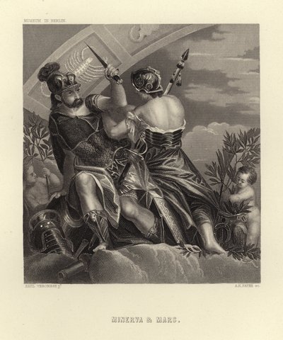 Minerva e Marte de Paolo Veronese