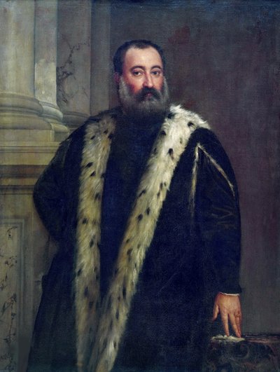 Retrato do Procurador Alessandro Contarini, c. 1565. de Paolo Veronese