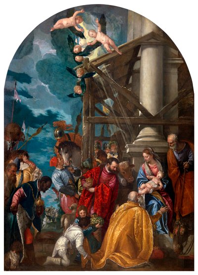 A Adoração dos Magos. de Paolo Veronese