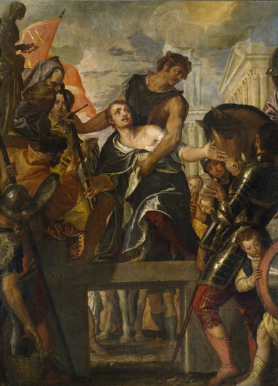 O martírio de Santa Menas de Paolo Veronese