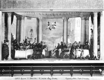 A refeição na casa de Simão, o fariseu, 1570 de Paolo Veronese