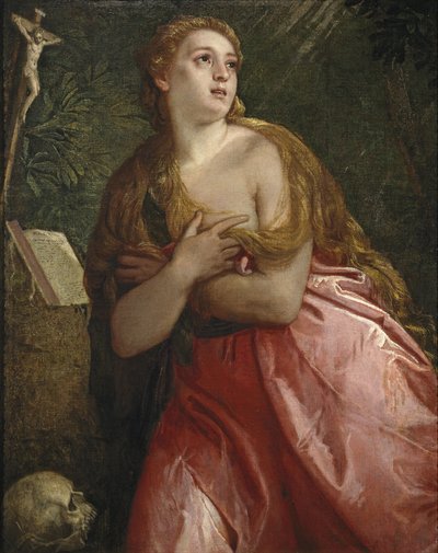 Maria Madalena, arrependida, 1583 de Paolo Veronese