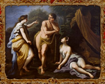 A Escolha de Hércules, 1712 de Paolo de