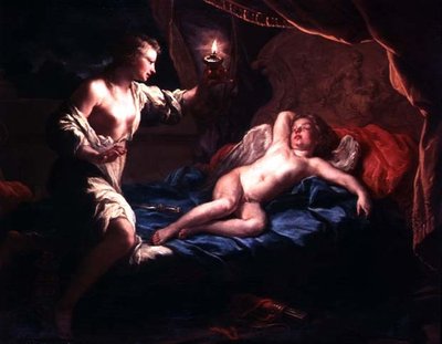 Cupido e Psique de Paolo di Matteis