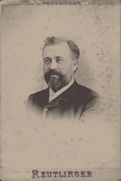 Retrato do compositor Henri Maréchal 1842-1924, 1893. de Paris . Photo studio Reutlinger