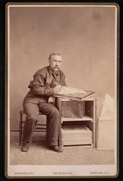 Retrato de Fred Mather 1833-1900, Antes de 1887. de Parker and Co