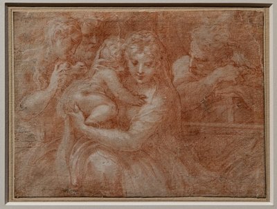 Sagrada Família com Dois Santos de Parmigianino (1503 40)