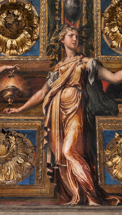 As Três Virgens Sábias e as Três Virgens Loucas de Parmigianino