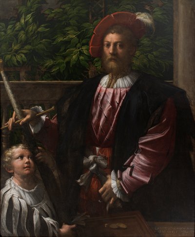 Portrait of Lorenzo Cybo de Parmigianino